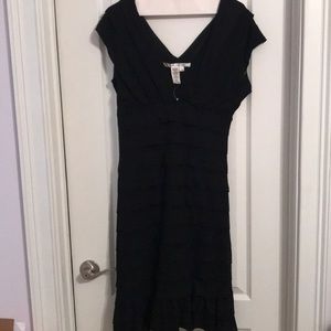 Max Studio Layered Jersey Dress Size Large